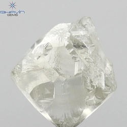 2.60 CT Rough Shape Natural Loose Diamond White (M) Color SI2 Clarity (7.70 MM)