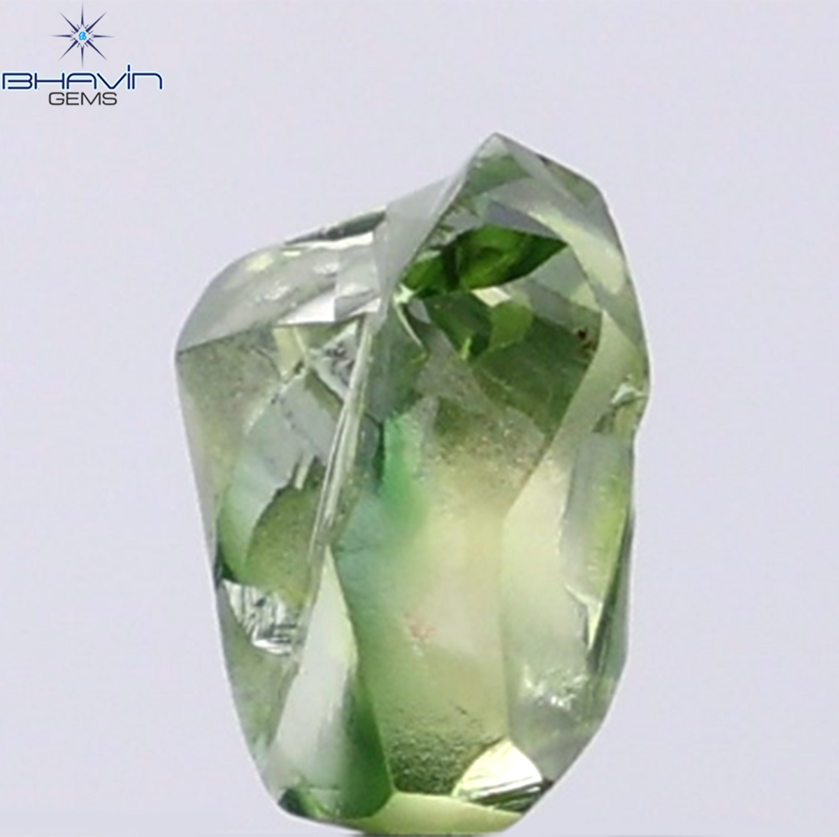0.49 CT ラフシェイプ ナチュラル ダイヤモンド ピンク色 I3 クラリティ (4.90 MM)