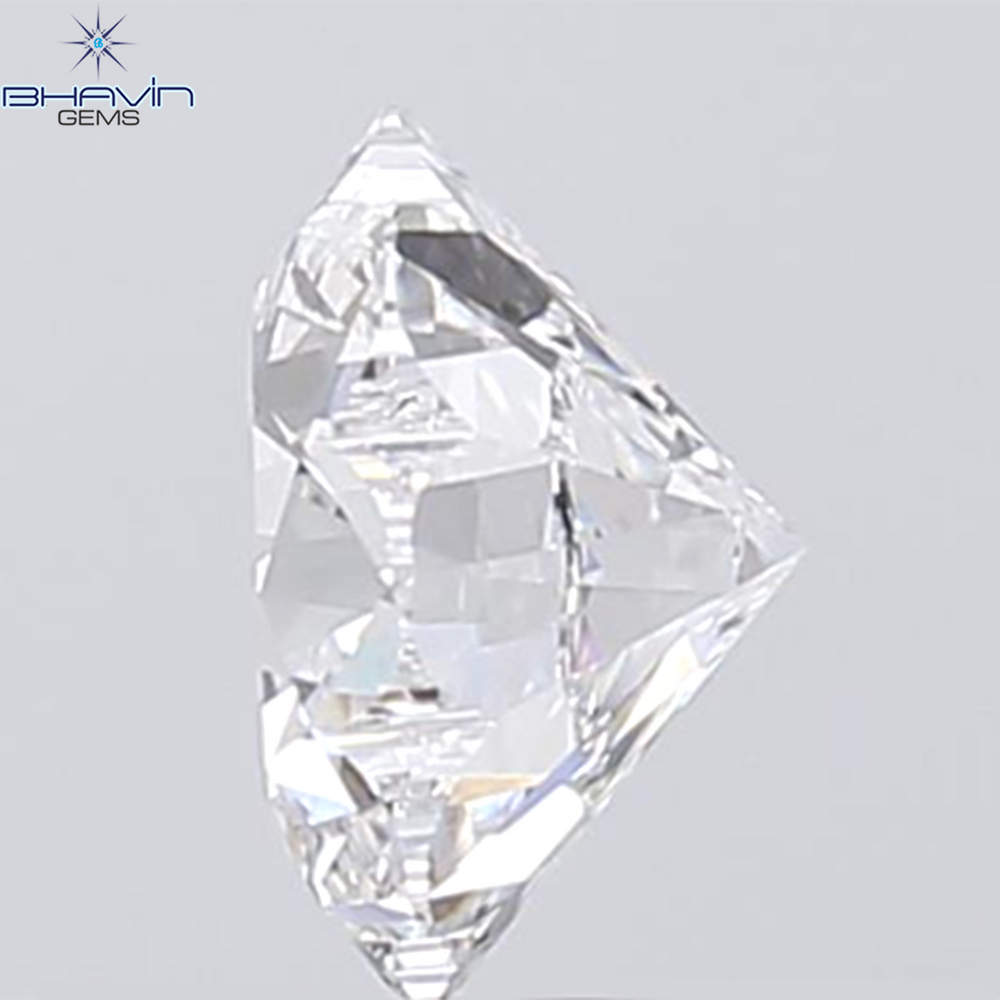 0.18 CT ラウンド ローズ カット シェイプ 天然ダイヤモンド ピンク色 I2 クラリティ (3.86 MM)