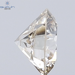 0.18 CT Natural Round Diamond Brown Color Clarity VS2 (3.73 MM)