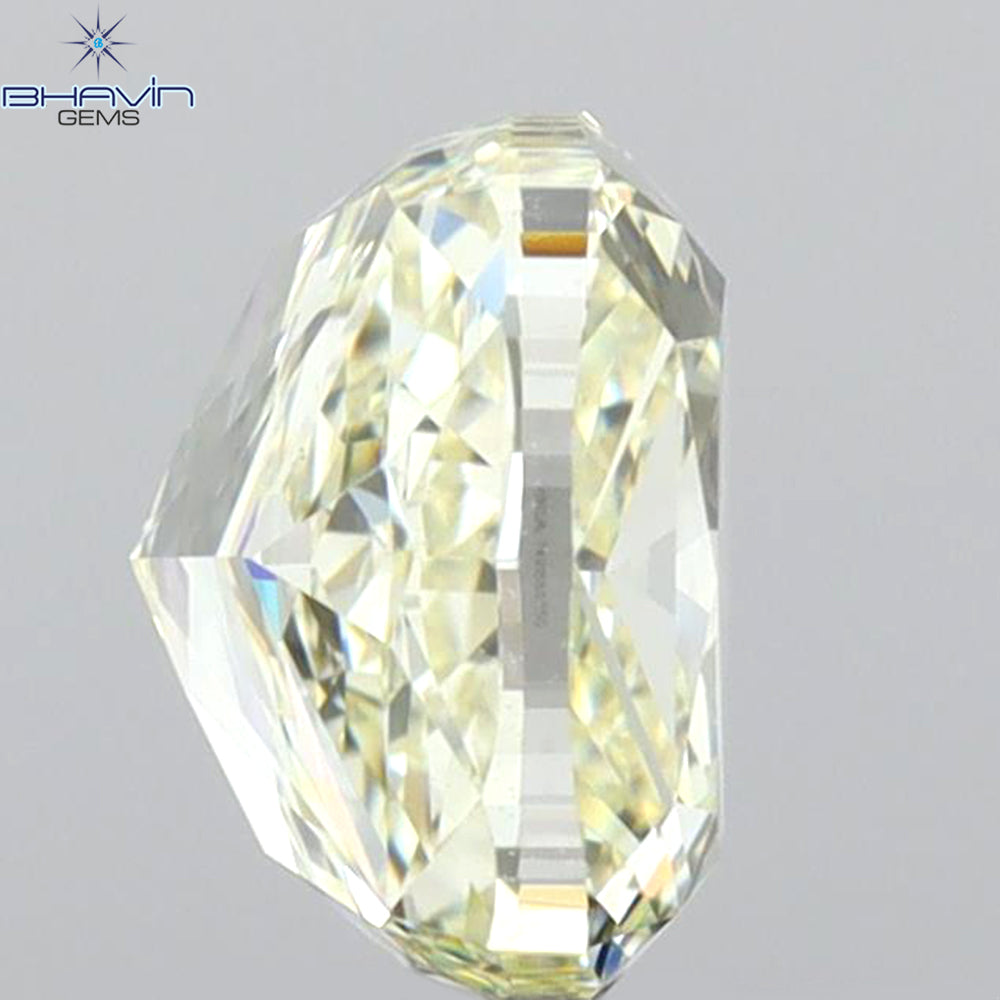 GIA Certified 1.02 CT Cushion Diamond Natural Yellow Color I1 Clarity (5.53 MM)