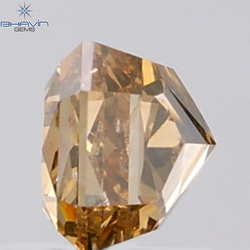 0.12 CT トライアングル シェイプ ナチュラル ダイヤモンド グリーン カラー SI2 クラリティ (3.44 MM)