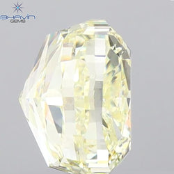 1.02 CT Cushion Shape Natural Diamond Yellow Color VS2 Clarity (5.32 MM)