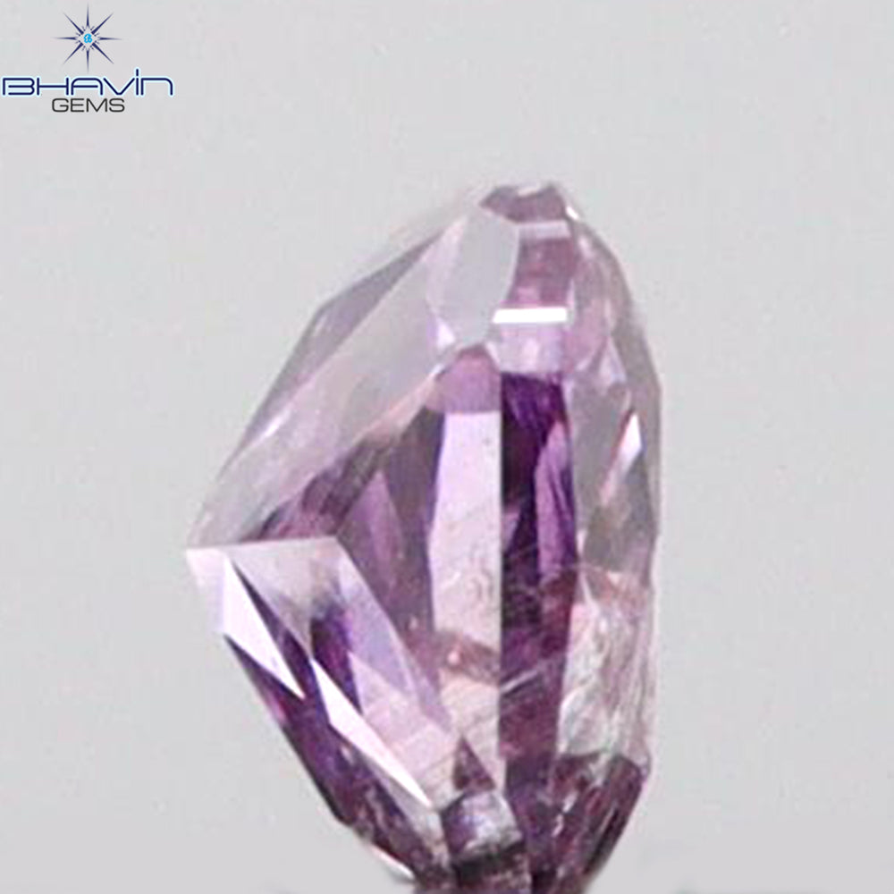 0.03 CT Cushion Shape Natural Diamond Pink Color I1 Clarity (1.95 MM)