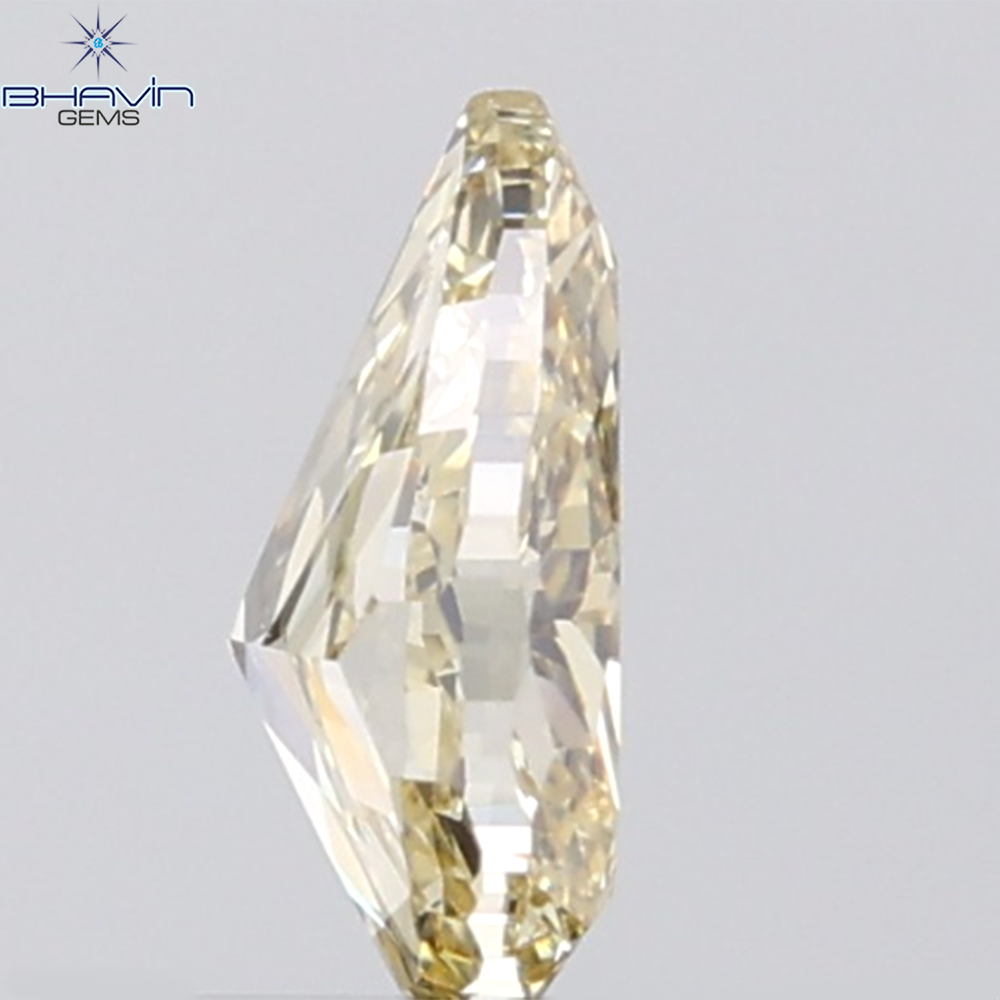 GIA認定 1.27 CT クッションダイヤモンド イエローカラー 天然ダイヤモンド VS1 クラリティ (5.97 MM)