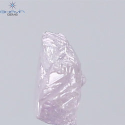0.52 CT Rough Shape Natural Diamond Pink Color (5.12 MM)