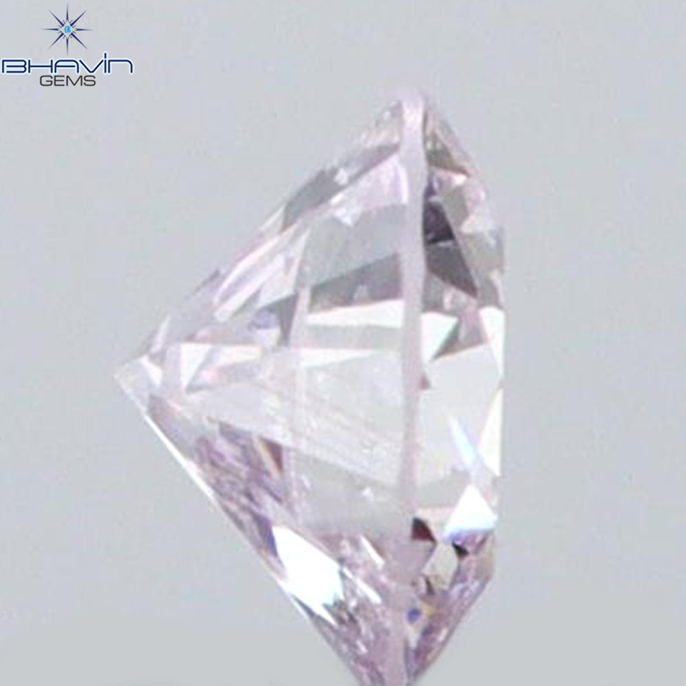 0.02 CT Round Shape Natural Diamond Pink (Argyle) Color SI2 Clarity (1.57 MM)