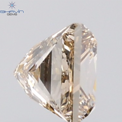 1.00 CT Princess Shape Natural Brown Diamond SI1 Clarity (5.09 MM )