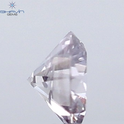 0.02 CT Round Natural Diamond Pink Color VS-SI Clarity