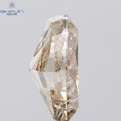 1.60 CT Oval Diamond Natural Brown Color SI Clarity (8.47 MM)