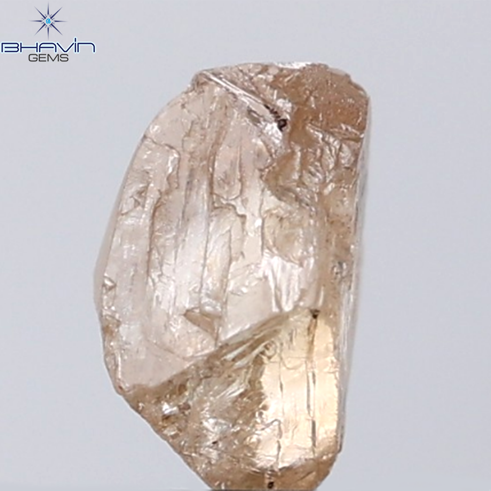 0.90 CT ラフ シェイプ ナチュラル ダイヤモンド ホワイト カラー VS1 クラリティ (5.95 MM)