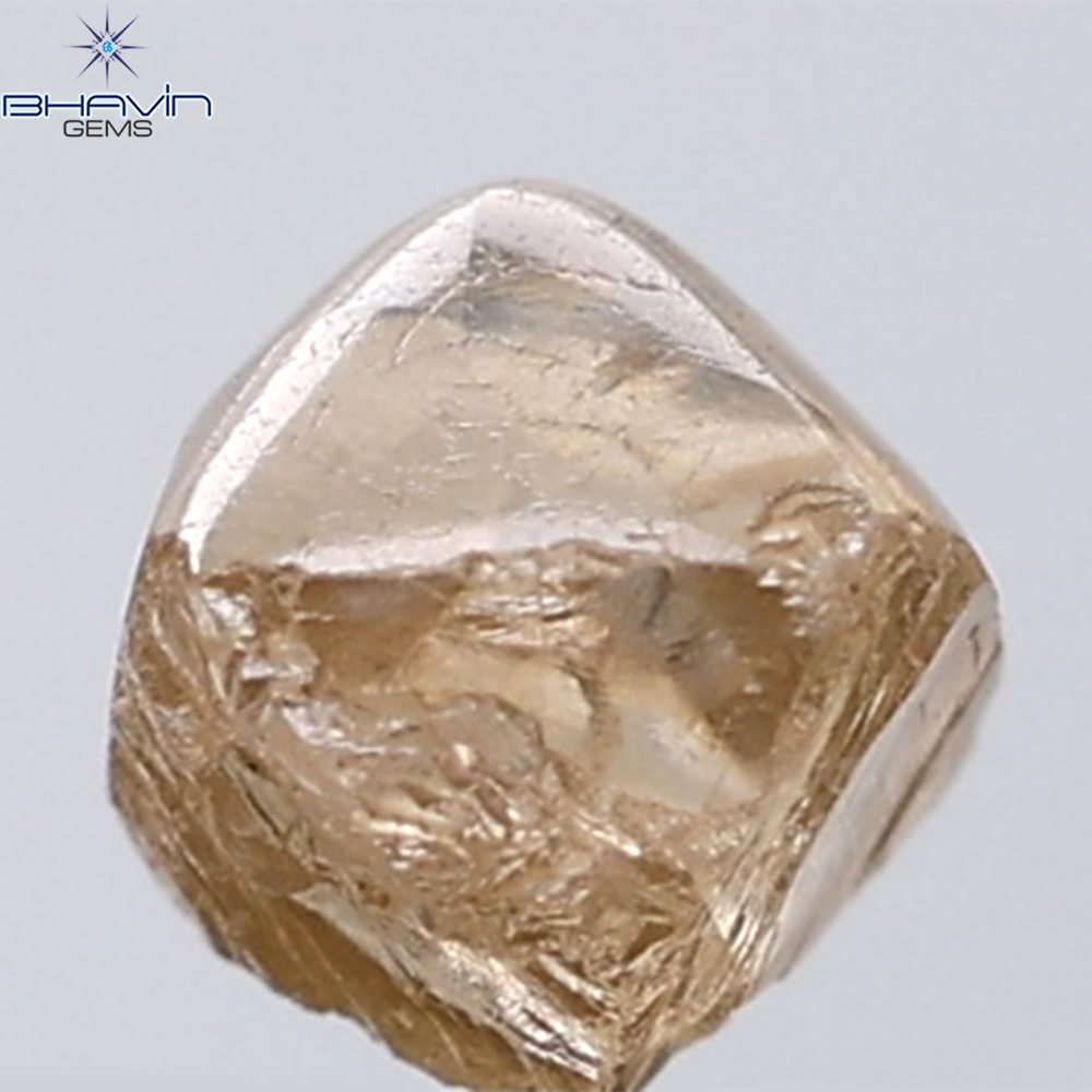 0.90 CT ラフ シェイプ ナチュラル ダイヤモンド ホワイト カラー VS1 クラリティ (5.95 MM)