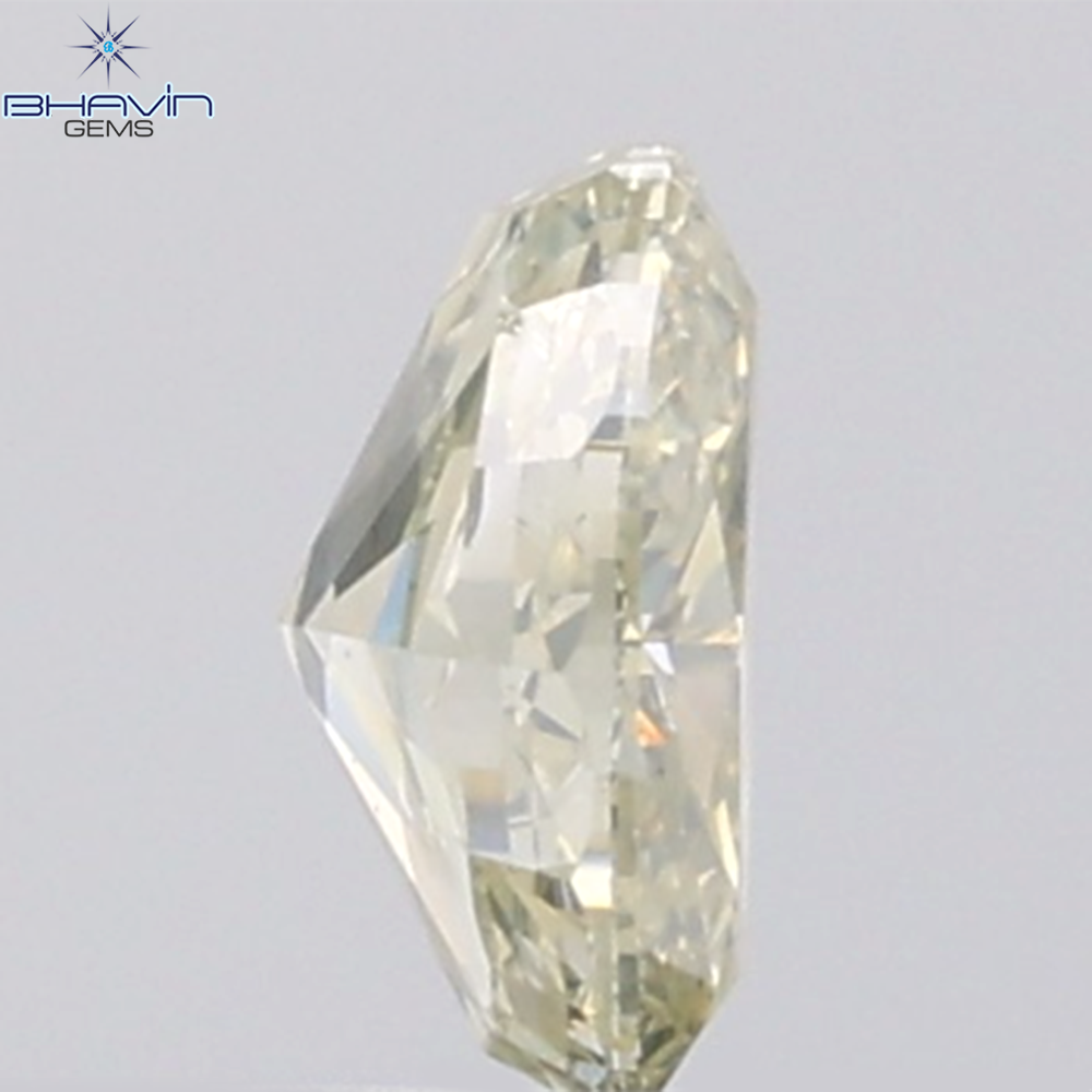 GIA認定 1.27 CT クッションダイヤモンド イエローカラー 天然ダイヤモンド VS1 クラリティ (5.97 MM)
