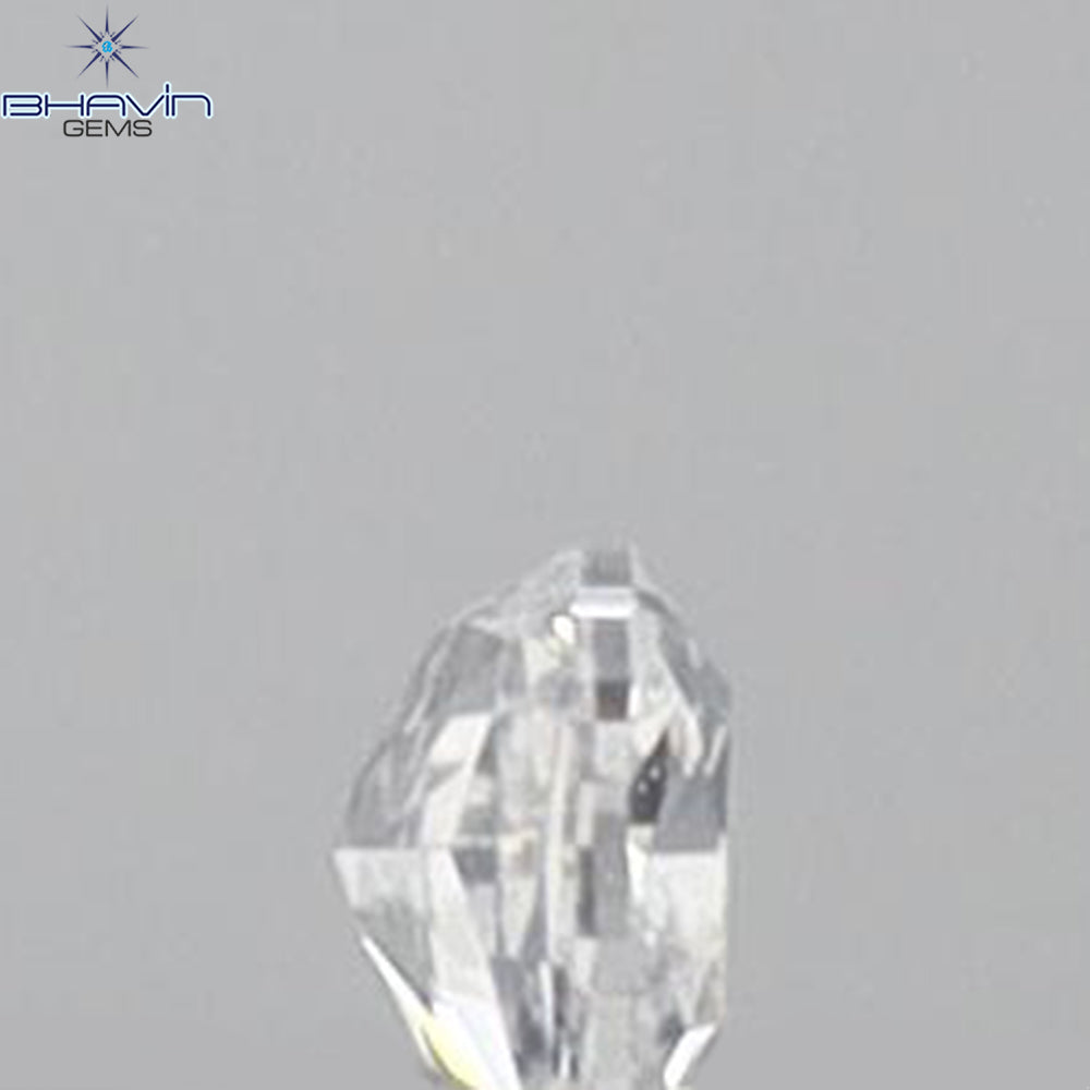 0.07 CT クッション シェイプ 天然ダイヤモンド ピンク色 I1 クラリティ (2.42 MM)