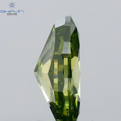 0.19 CT Marquise Shape Natural Diamond Green Color VS1 Clarity (5.04 MM)