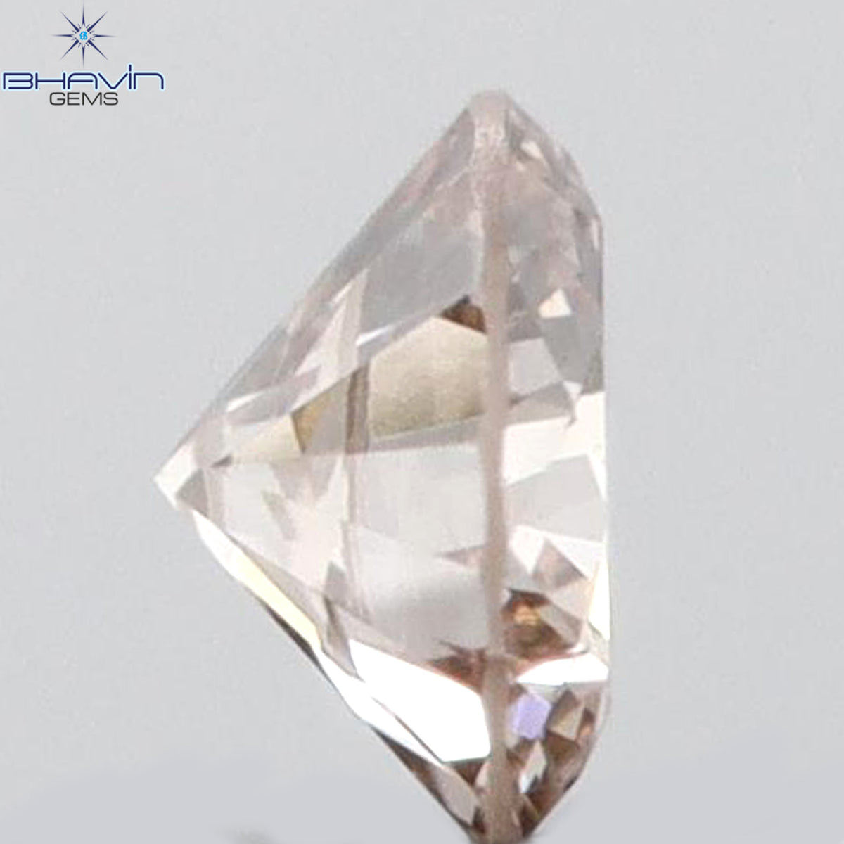 0.04 CT Round Shape Natural Diamond Pink (Argyle) Color VS2 Clarity (1.91 MM)