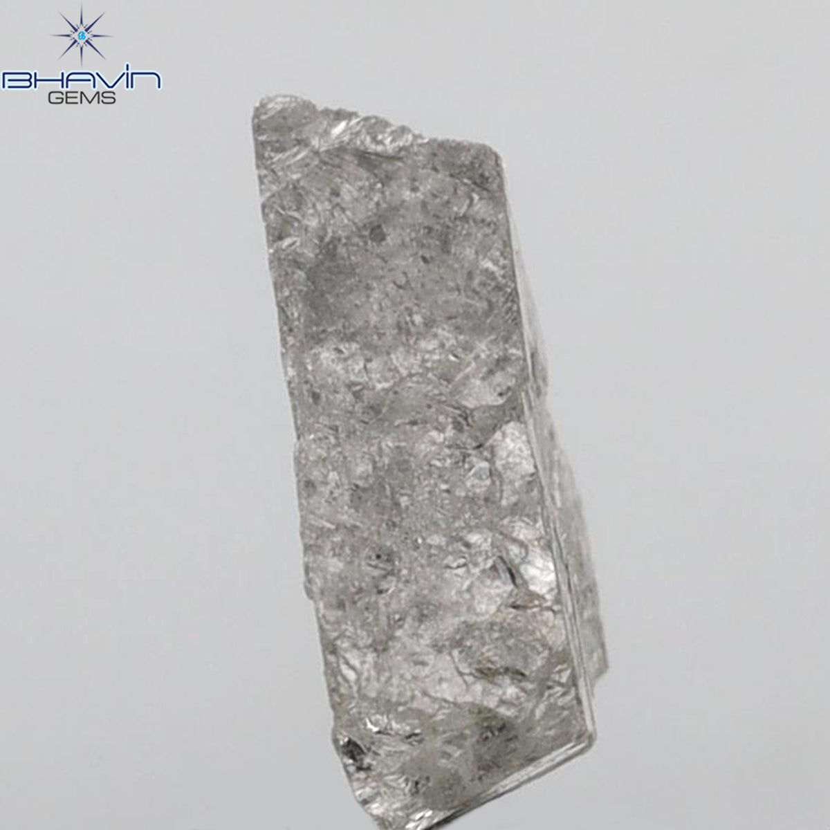 0.49 CT ラフシェイプ ナチュラル ダイヤモンド ピンク色 I3 クラリティ (4.90 MM)