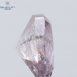 0.23 CT Heart Diamond Natural Pink Color I3 Clarity (4.07 MM)