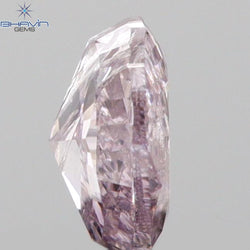 0.13 CT Oval Shape Natural Diamond Pink Color I2 Clarity (3.57 MM)