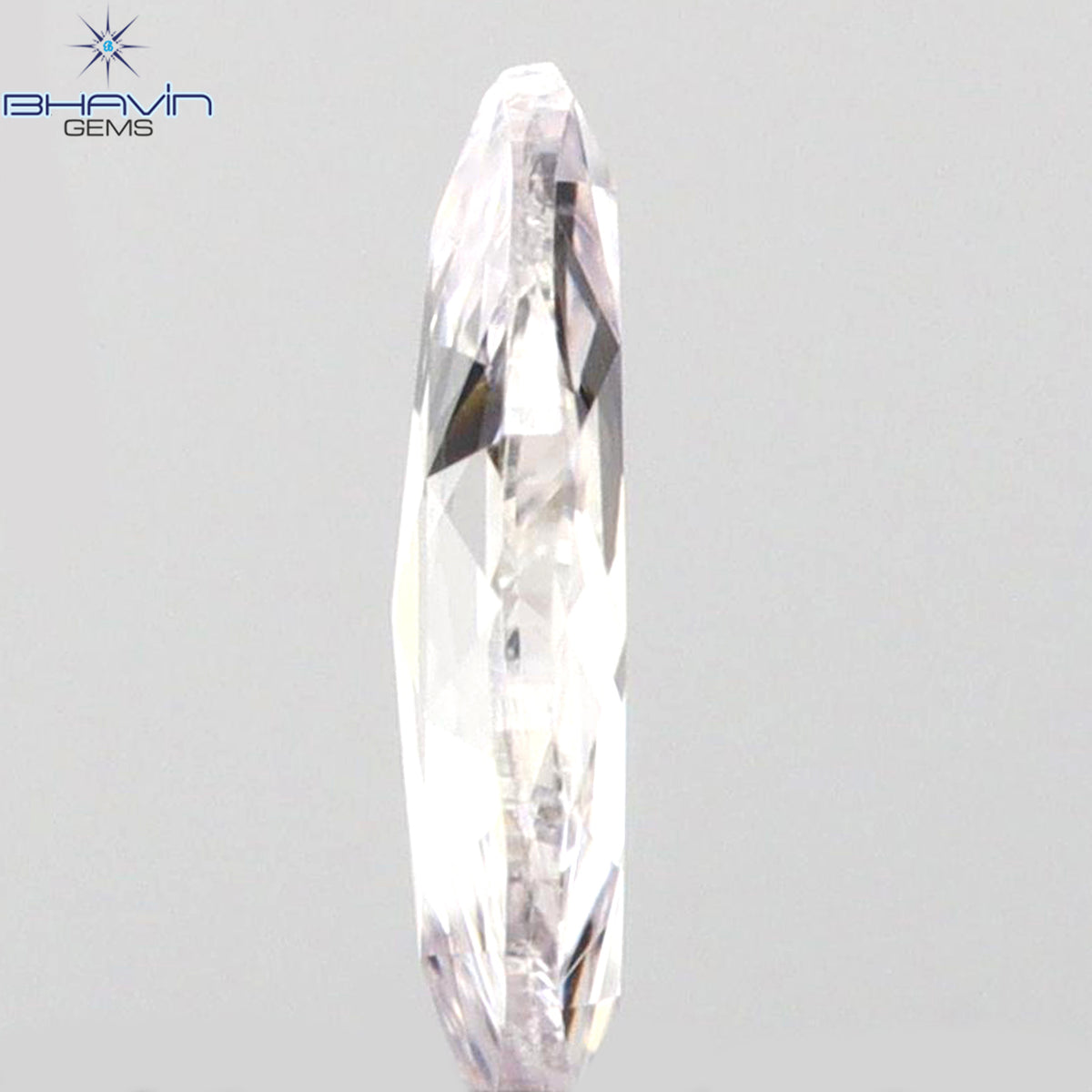 0.08 CT Natural Marquise Diamond Pink Color Clarity VS2 (4.50 MM)
