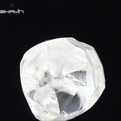 0.77 CT Rough Shape Natural Diamond White Color VS1 Clarity (4.62 MM)