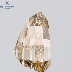 1.03 CT Shield Natural Brown Diamond SI Clarity (7.02 MM)