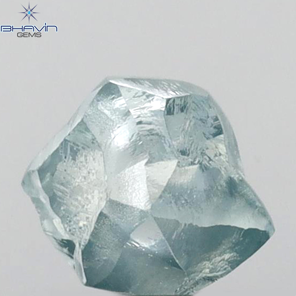0.49 CT ラフシェイプ ナチュラル ダイヤモンド ピンク色 I3 クラリティ (4.90 MM)