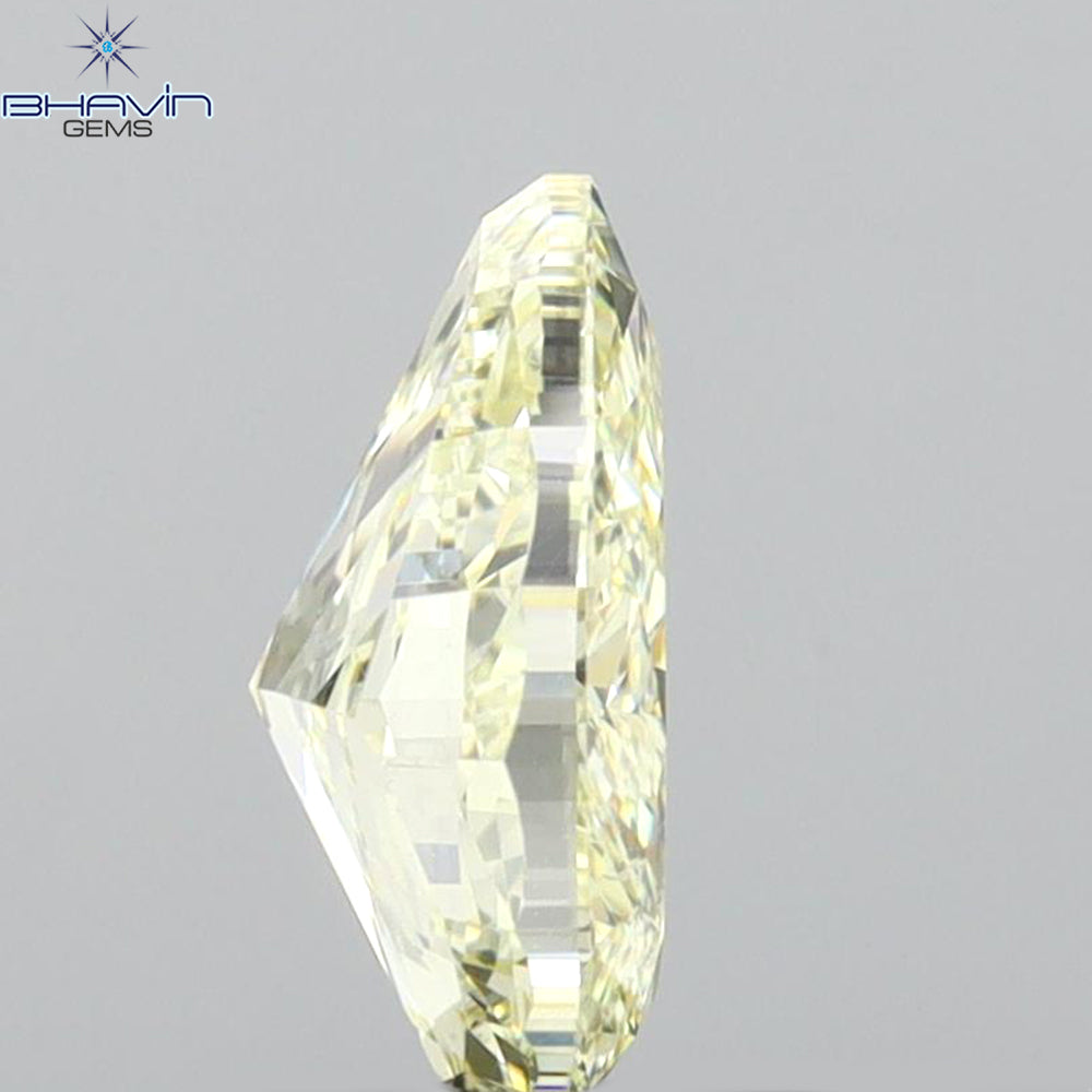 GIA Certified 1.05 CT Pear Diamond Yellow Color Natural Loose Diamond (7.92 MM)