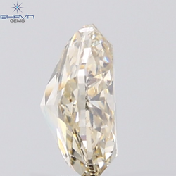 1.10 CT Oval Diamond Natural Brown Color SI1 Clarity (7.27 MM)