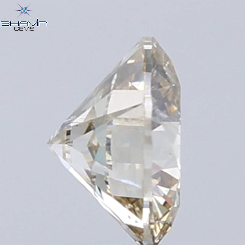 0.40 CT Natural Round Diamond Brown Color Clarity I1 (4.73 MM)