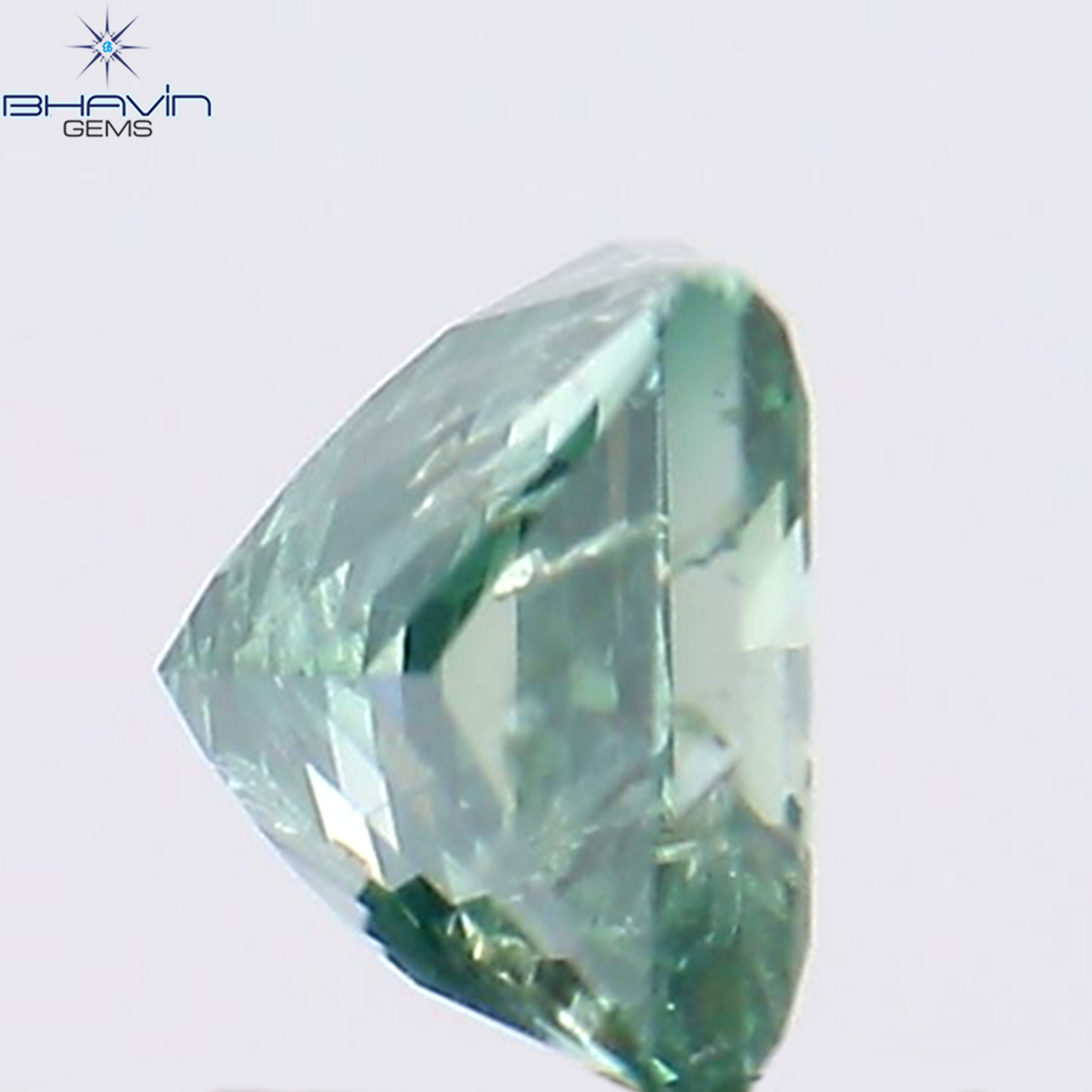 0.13 CT プリンセス シェイプ ナチュラル ダイヤモンド イエロー カラー SI1 クラリティ (2.71 MM )