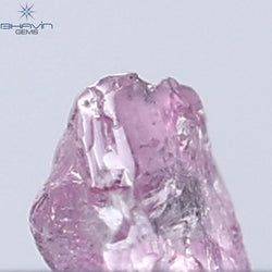 0.07 CT Rough Shape Natural Diamond Pink (Argyle) Color SI1 Clarity (2.64 MM)