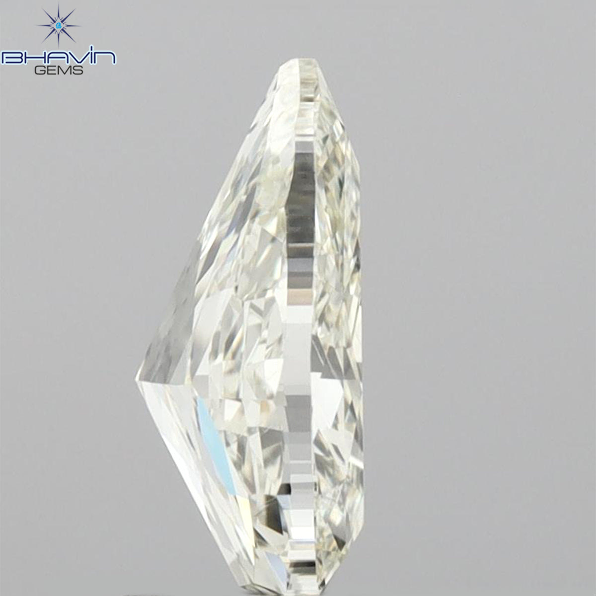GIA Certified 1.13 CT Pear Natural Diamond Yellow Color SI2 Clarity (10.25 MM)