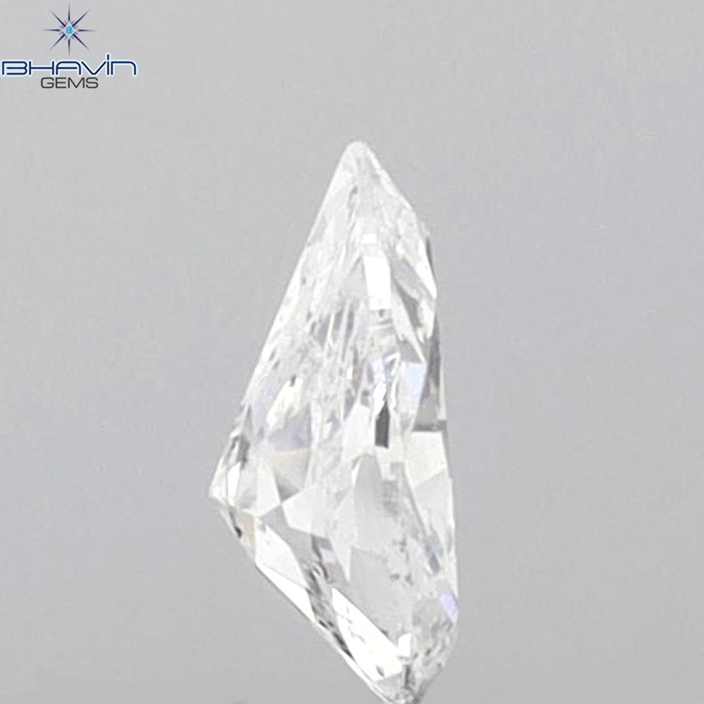 0.17 CT Pear Shape Natural Diamond White Color SI2 Clarity (4.70 MM)