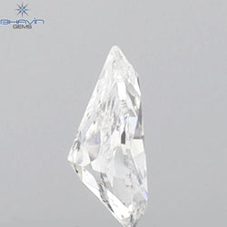 0.17 CT Pear Shape Natural Diamond White Color SI2 Clarity (4.70 MM)