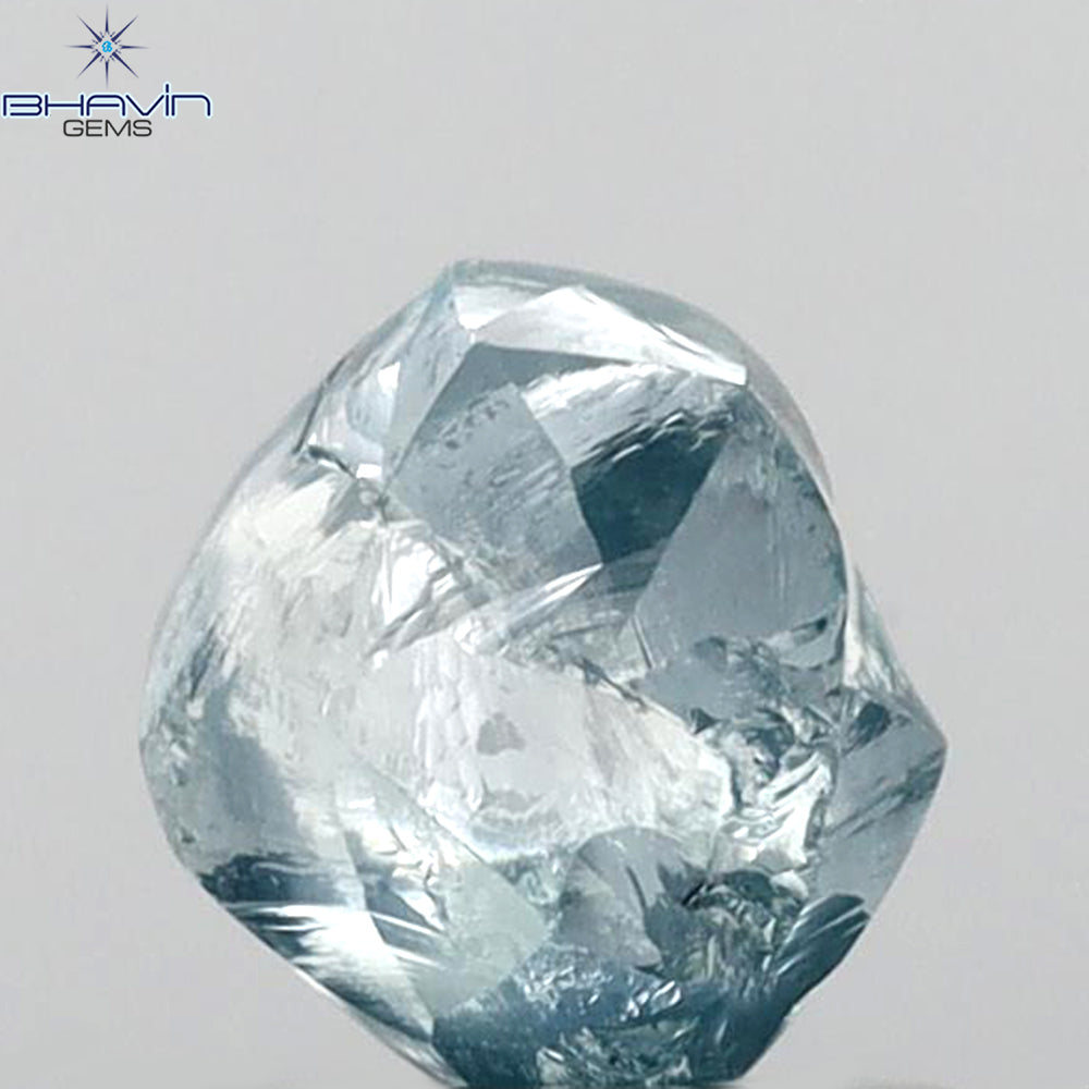 0.49 CT ラフシェイプ ナチュラル ダイヤモンド ピンク色 I3 クラリティ (4.90 MM)