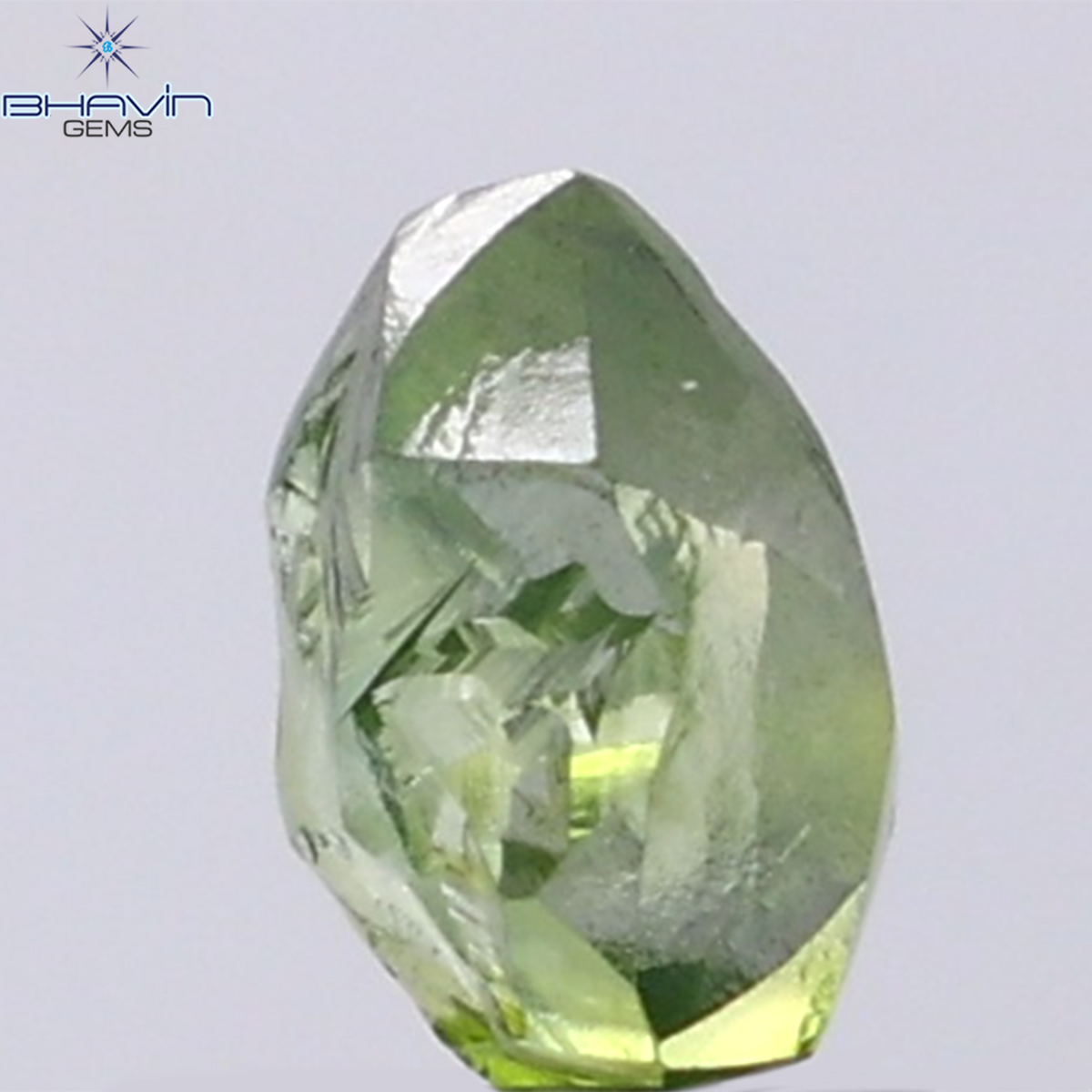 0.49 CT ラフシェイプ ナチュラル ダイヤモンド ピンク色 I3 クラリティ (4.90 MM)