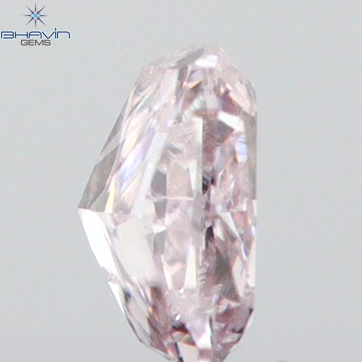 0.10 CT Natural Cushion Diamond Pink Color Clarity SI2 (2.80 MM)
