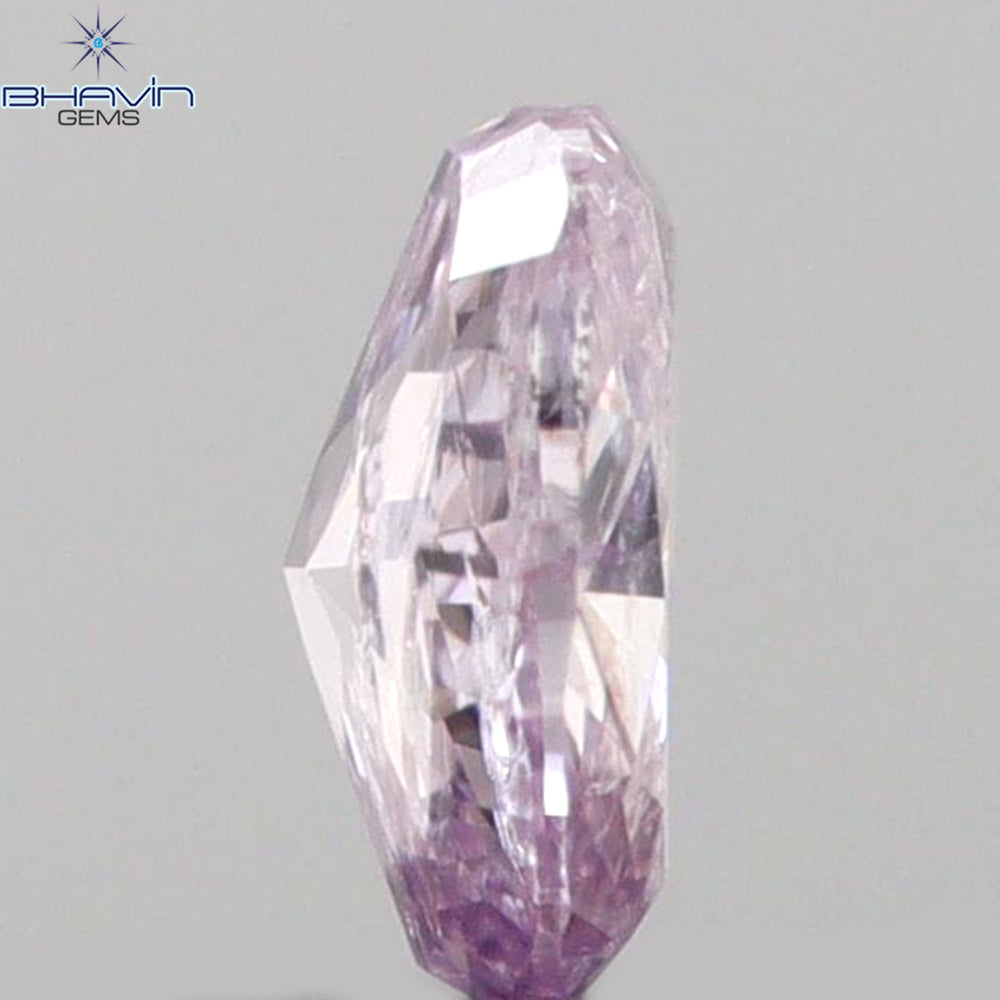 0.08 CT Oval Shape Natural Diamond Pink Color I1 Clarity  (3.23 MM)