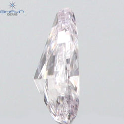 0.05 CT Pear Shape Natural Diamond Pink Color SI2 Clarity (3.20 MM)