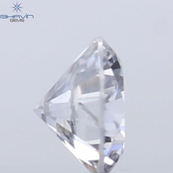 0.18 CT ラウンド ローズ カット シェイプ 天然ダイヤモンド ピンク色 I2 クラリティ (3.86 MM)