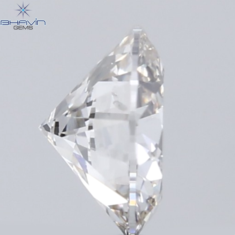 0.51 CT Round Shape Natural Diamond White Color SI Clarity (5.19 MM)