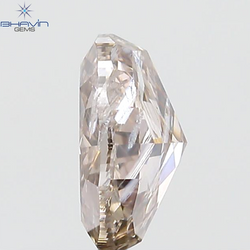 GIA Certified 2.05 CT Oval Shape Natural Diamond Pinkish Brown Color I3 Clarity (8.88 MM)