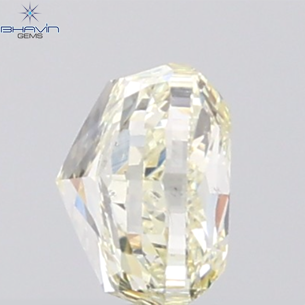 GIA認定 1.27 CT クッションダイヤモンド イエローカラー 天然ダイヤモンド VS1 クラリティ (5.97 MM)