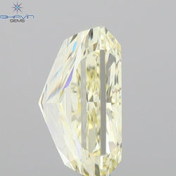 0.58 CT ラディアント シェイプ ナチュラル ダイヤモンド ホワイト カラー SI1 クラリティ (4.79 MM)