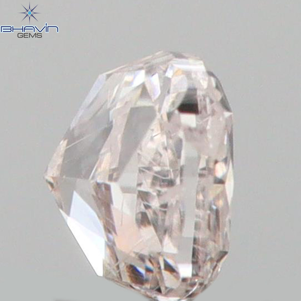 0.09 CT Natural Cushion Diamond Pink Color Clarity SI1 (2.44 MM)