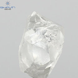 2.53 CT Rough Shape Natural Loose Diamond White (M) Color VS2 Clarity (9.15 MM)