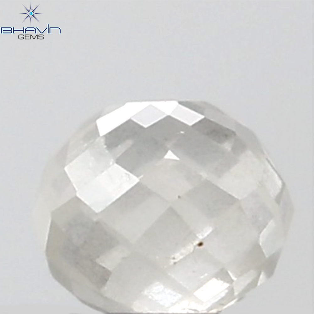 0.34 CT Antique Spherical Shape Natural Diamond White Color I3 Clarity (2.88 MM)