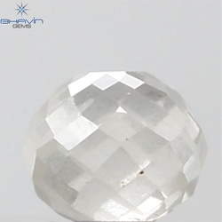 0.34 CT Antique Spherical Shape Natural Diamond White Color I3 Clarity (2.88 MM)