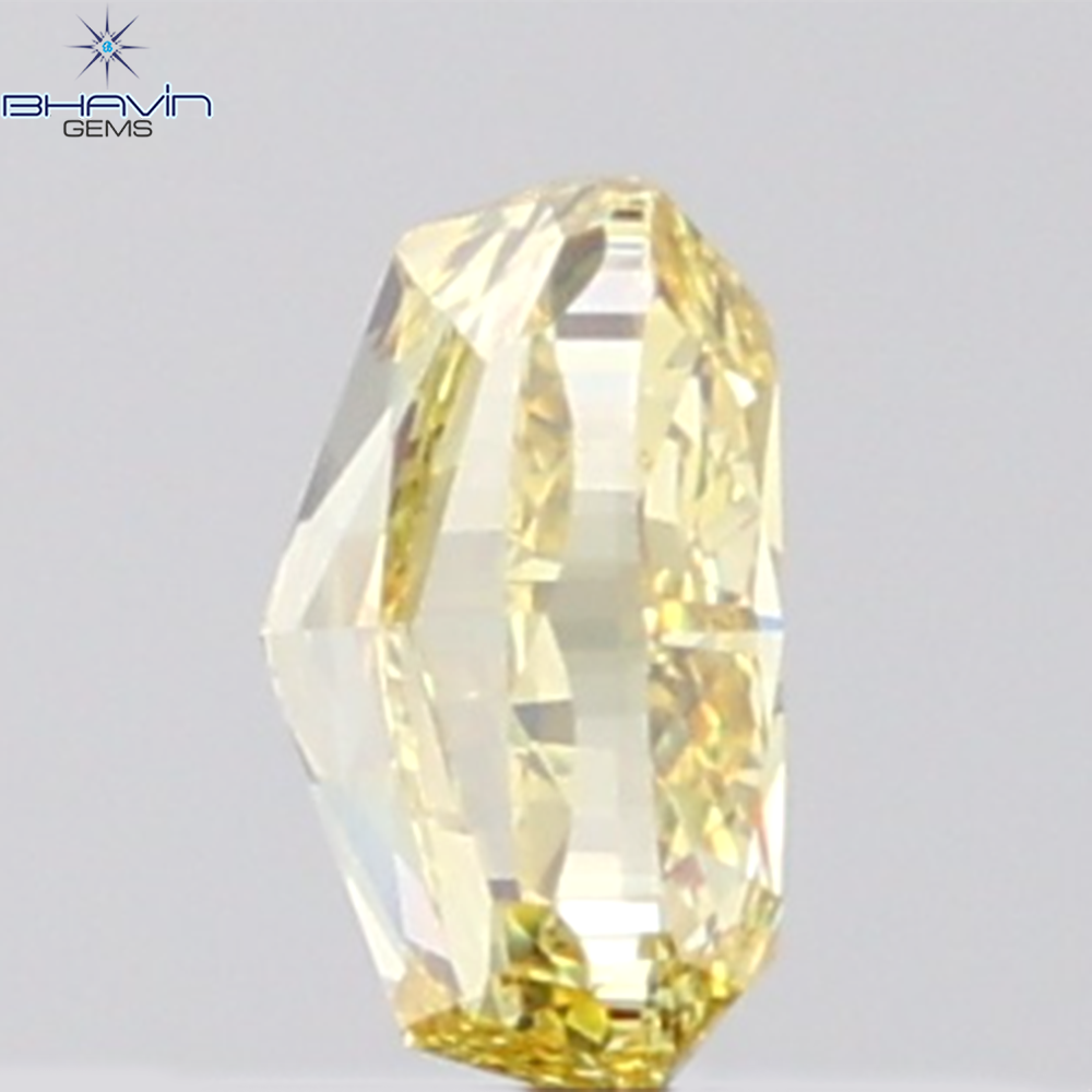 GIA Certified 1.00 CT Cushion Diamond Natural  Brownish Yellow Color VS2 Clarity (6.21 MM) (Copy)